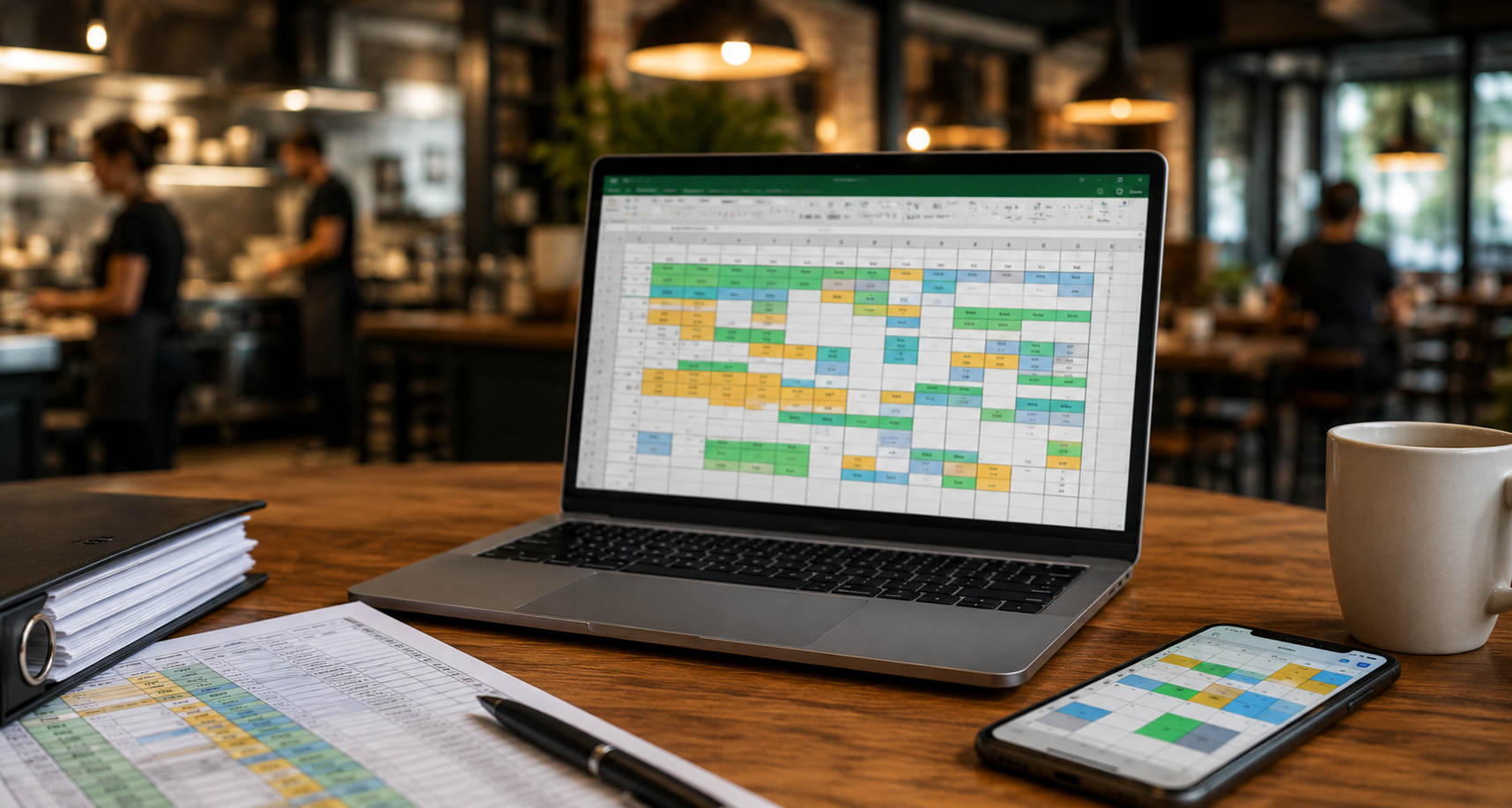 Dienstplan erstellen in der Gastronomie ohne Excel