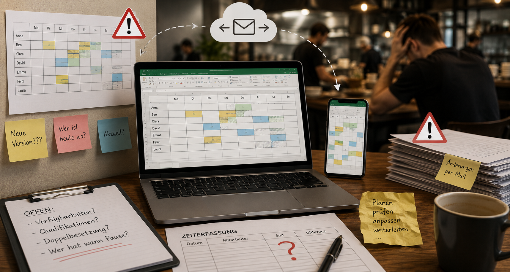 Dienstplan in Excel: Wo die Tabelle zum Risiko wird