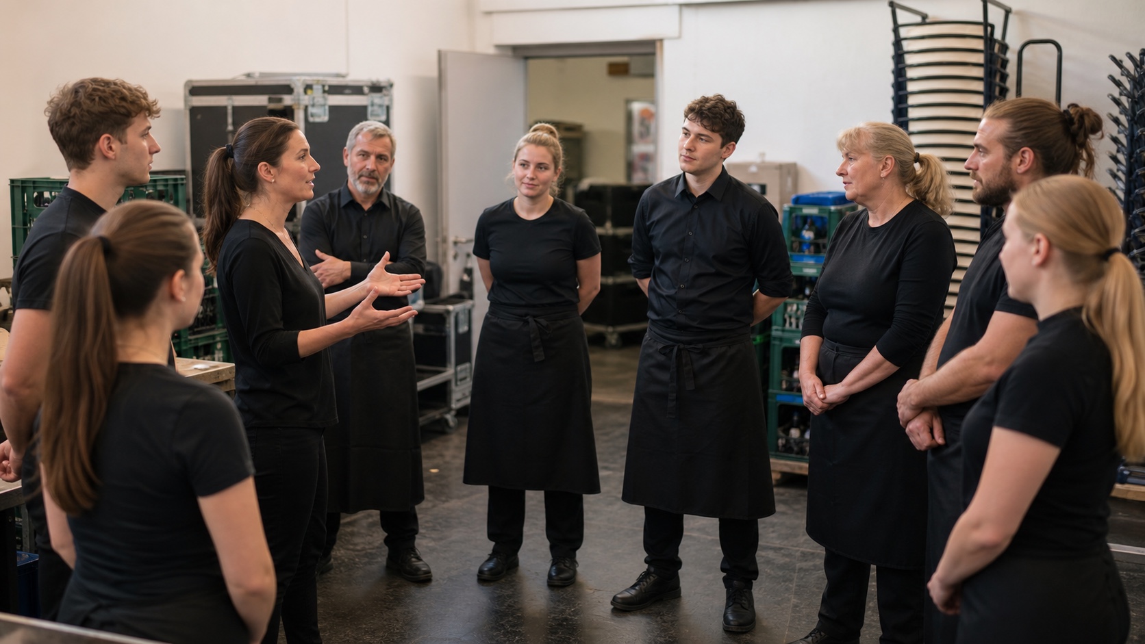 Aushilfen und Springer im Catering koordinieren